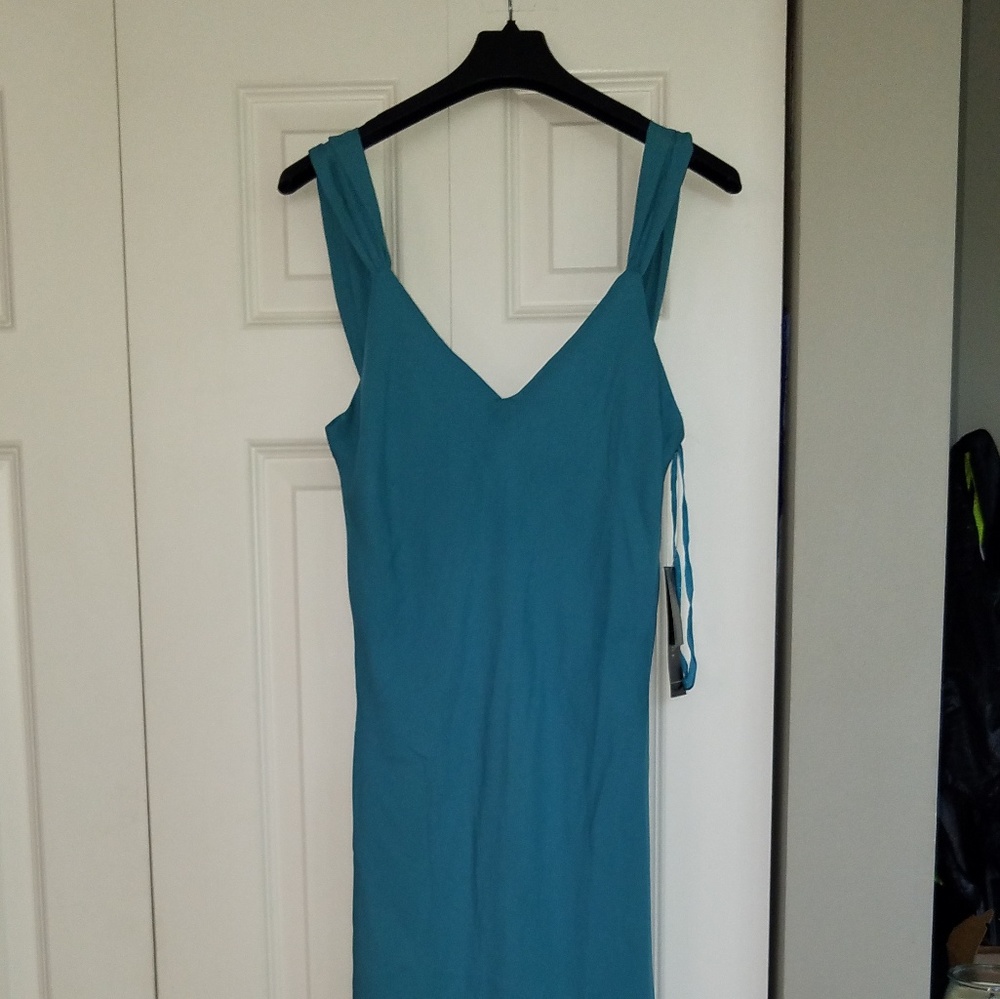 Teal dress